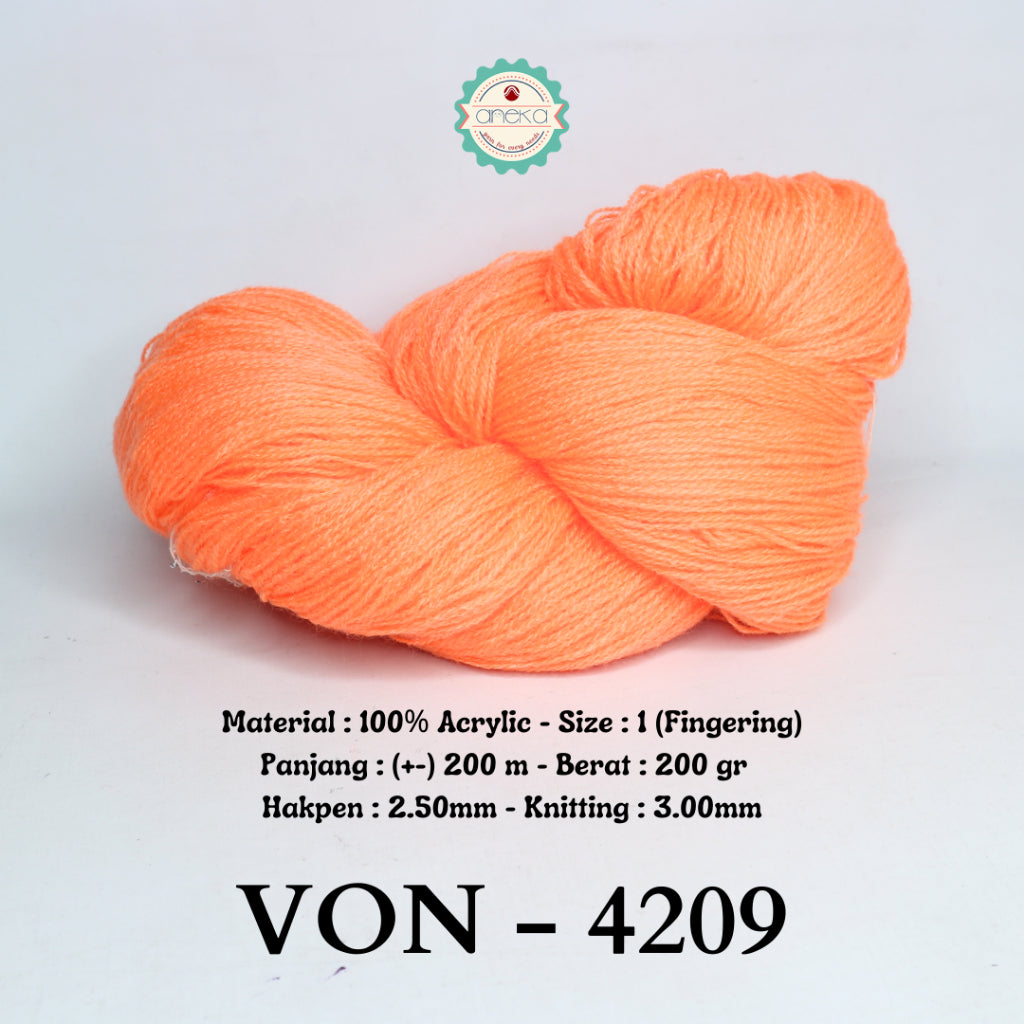 KATALOG - Benang Rajut Wool / Wol / Siet Yarn 200 gram VONEL (BENTUK HANK, TIDAK DIGULUNG) PART 2