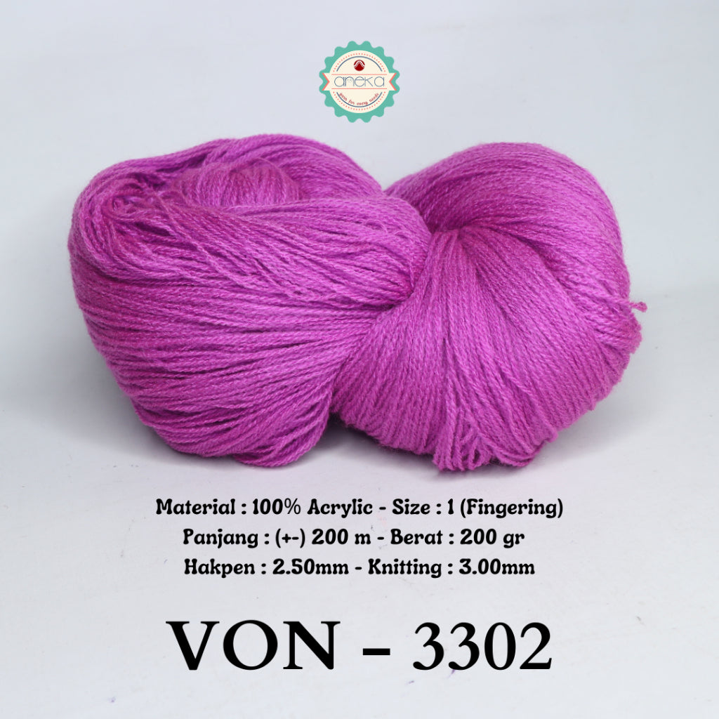 KATALOG - Benang Rajut Wool / Wol / Siet Yarn 200 gram VONEL (BENTUK HANK, TIDAK DIGULUNG) PART 2