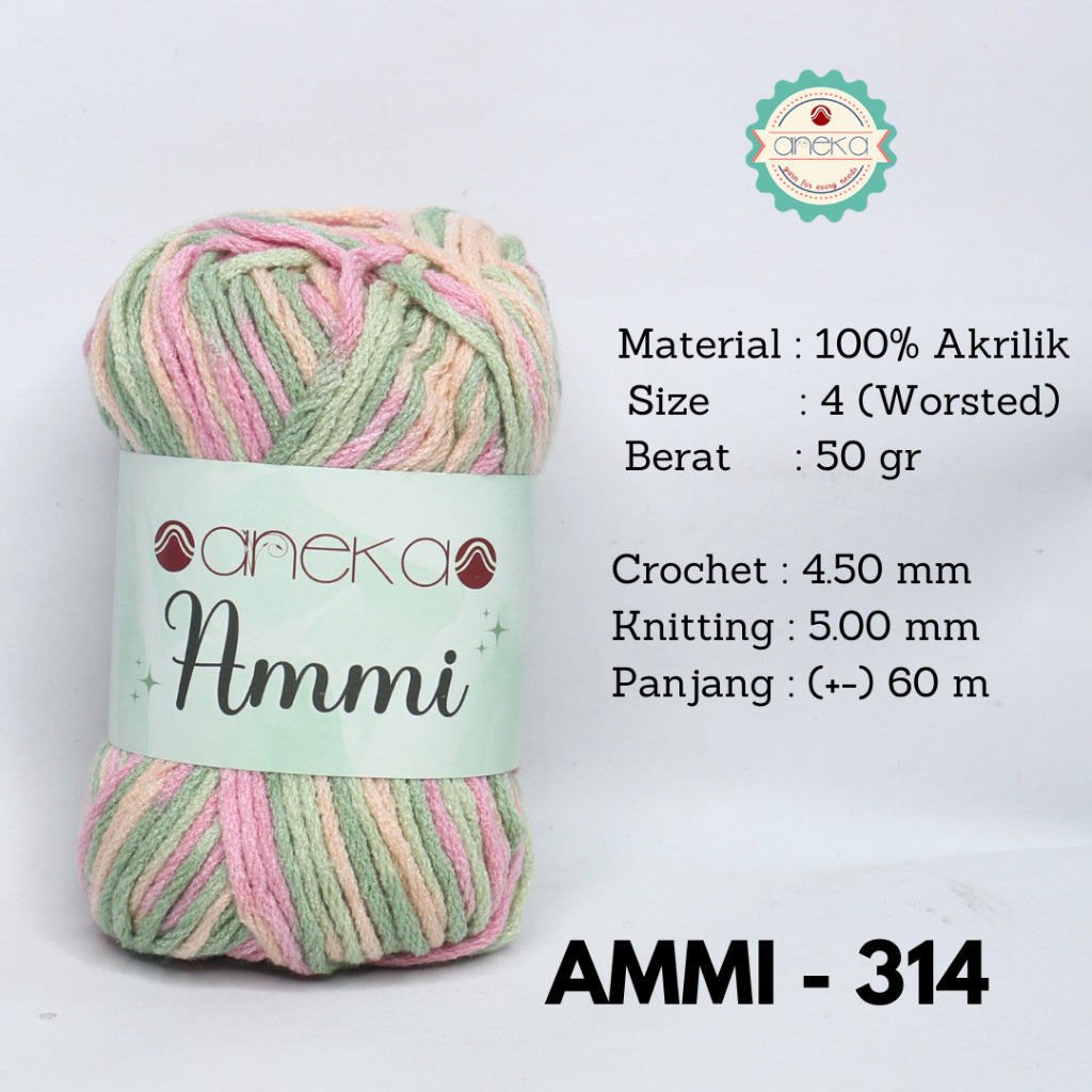 KATALOG - Benang Rajut Ammi Sembur / 100% Acrylic / 6 Ply Akrilik PART 2