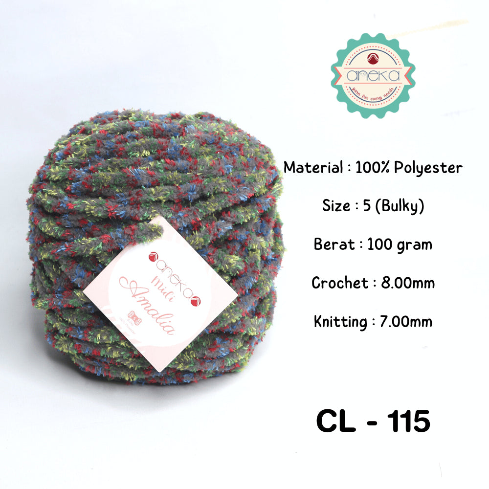 KATALOG - Benang Rajut Chenille Midi Amalia Yarn PART 4