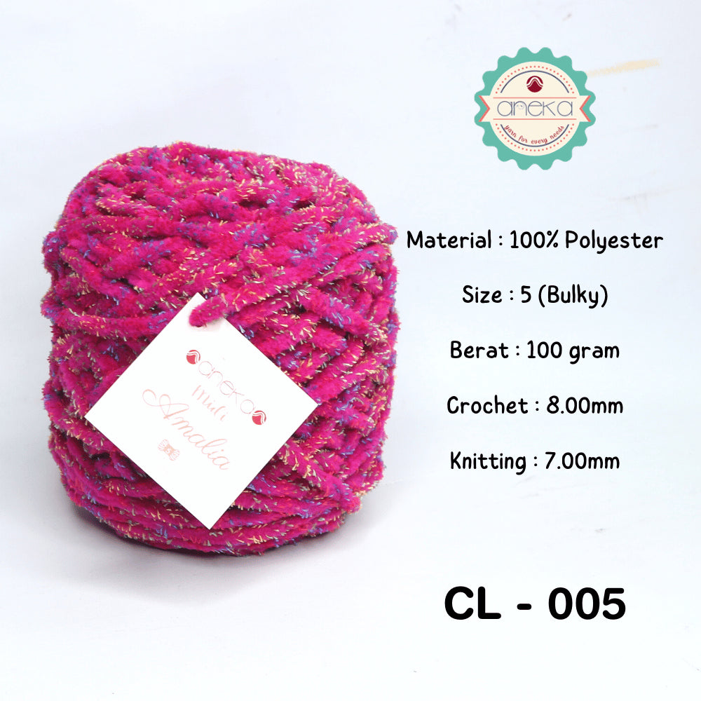 KATALOG - Benang Rajut Chenille Midi Amalia Yarn PART 4