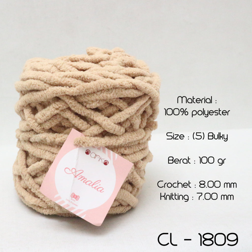 KATALOG - Benang Rajut Chenille Midi Amalia Yarn PART 1