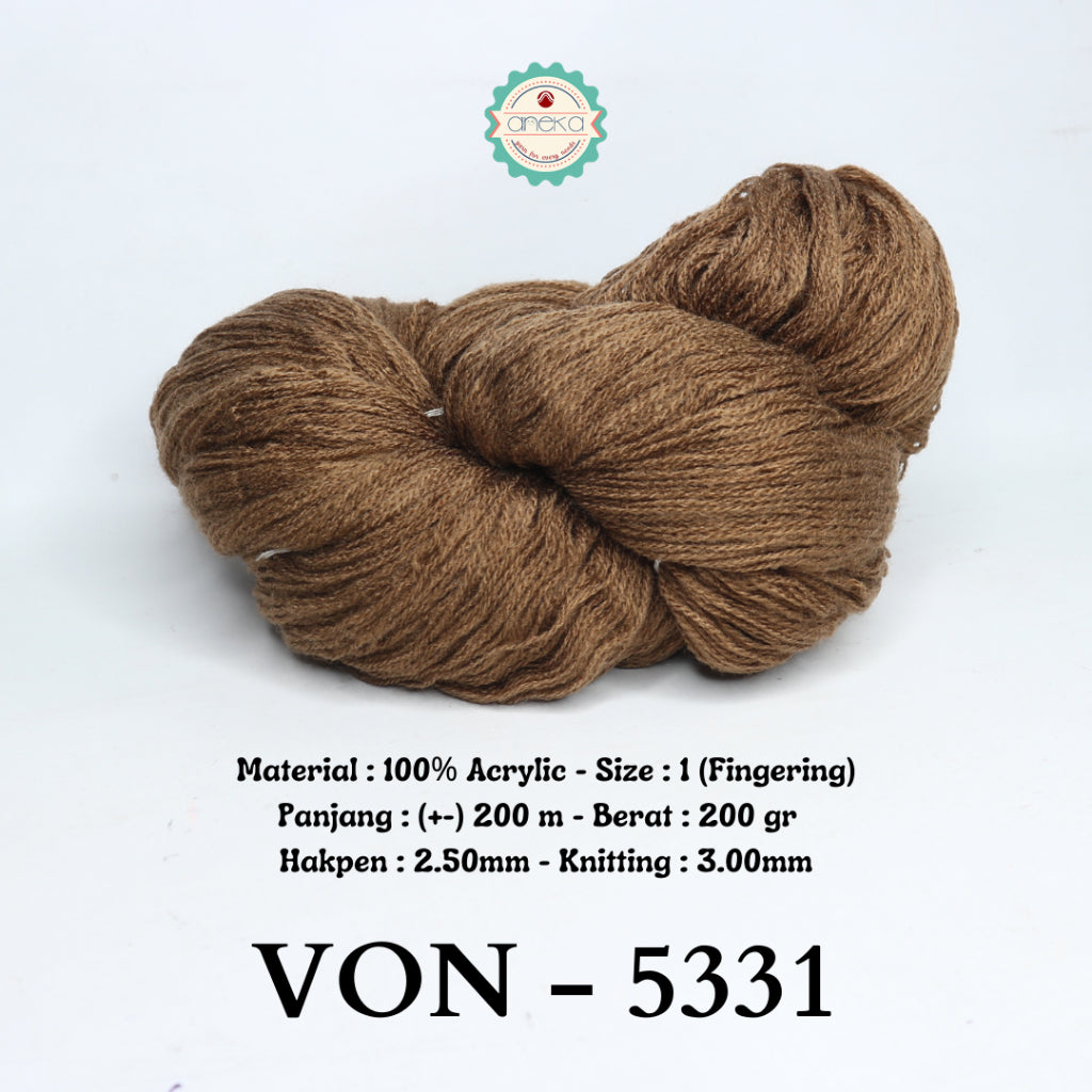 KATALOG - Benang Rajut Wool / Wol / Siet Yarn 200 gram VONEL (BENTUK HANK, TIDAK DIGULUNG) PART 1