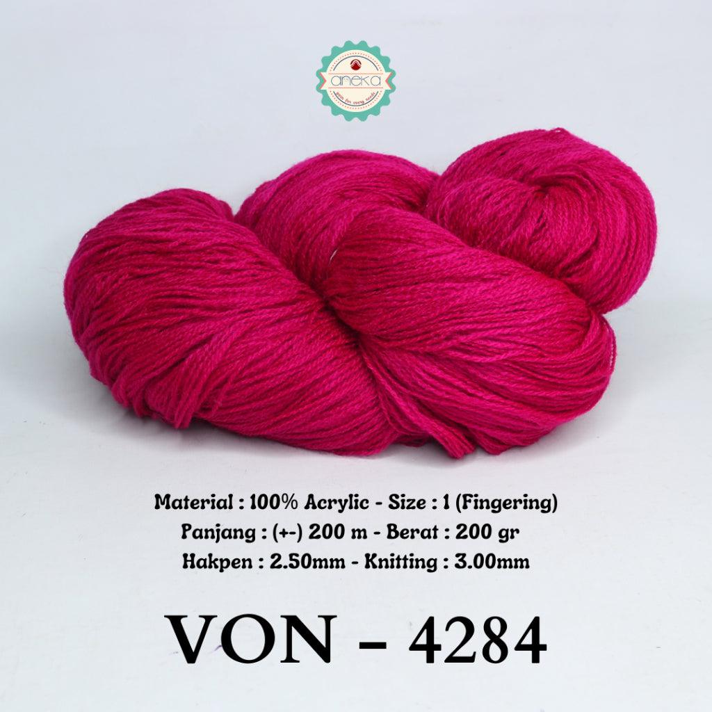 KATALOG - Benang Rajut Wool / Wol / Siet Yarn 200 gram VONEL (BENTUK HANK, TIDAK DIGULUNG) PART 2