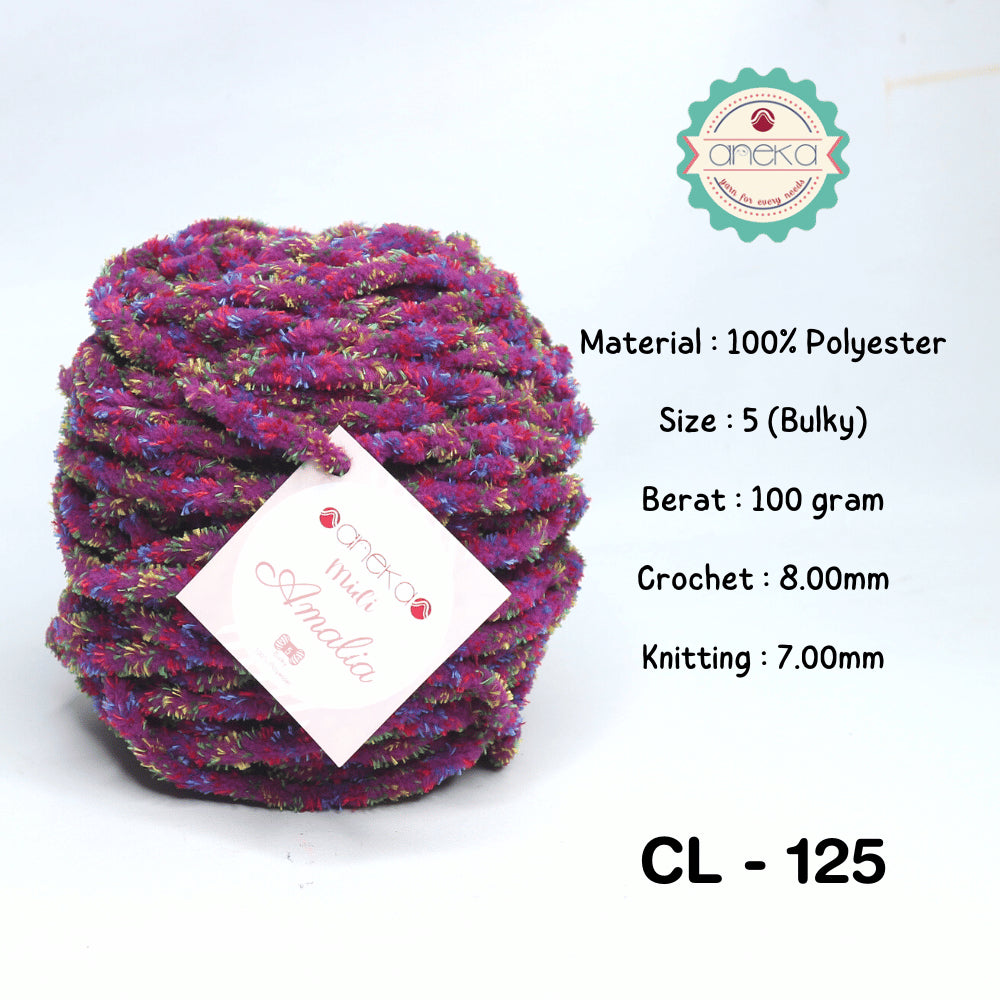 KATALOG - Benang Rajut Chenille Midi Amalia Yarn PART 4