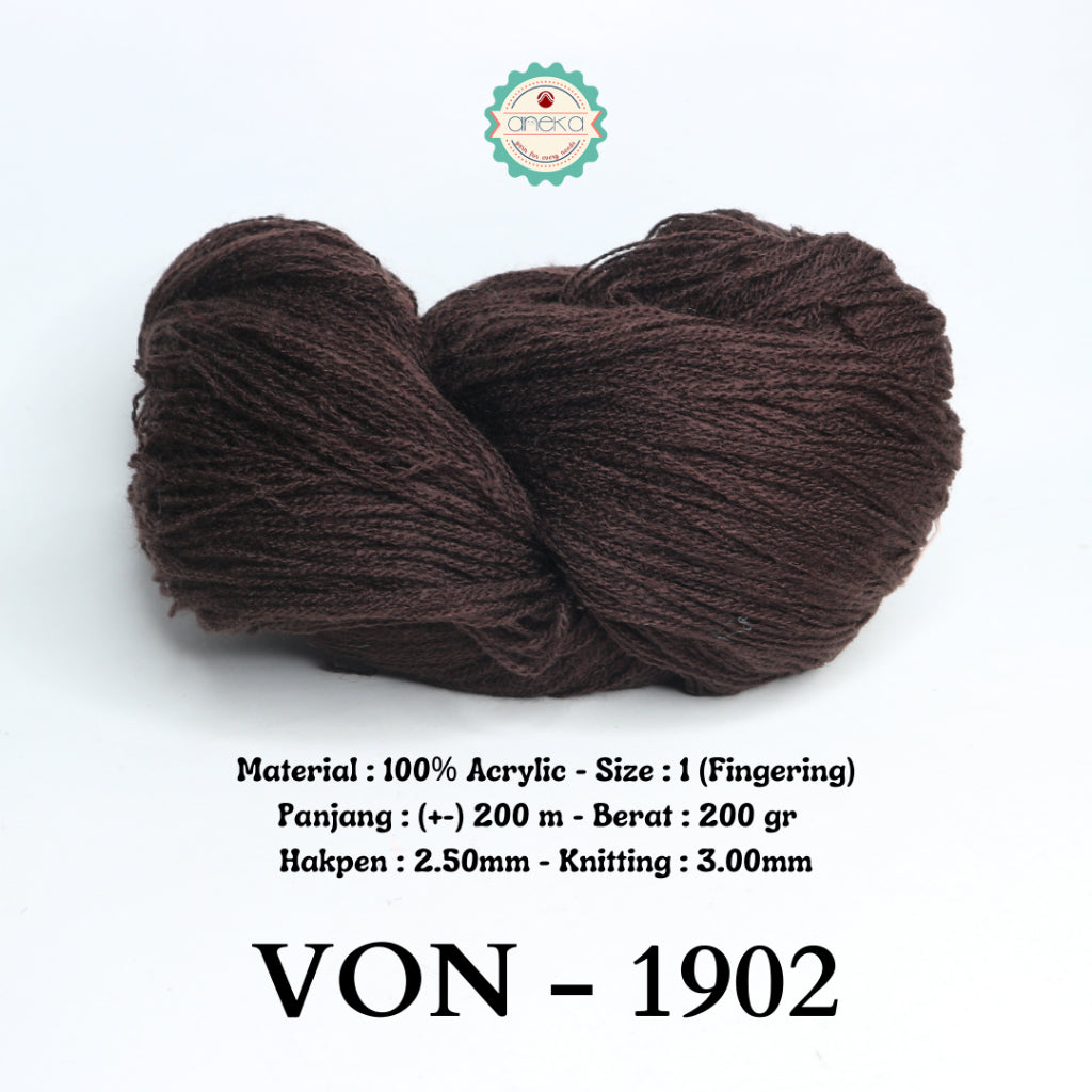 KATALOG - Benang Rajut Wool / Wol / Siet Yarn 200 gram VONEL (BENTUK HANK, TIDAK DIGULUNG) PART 1