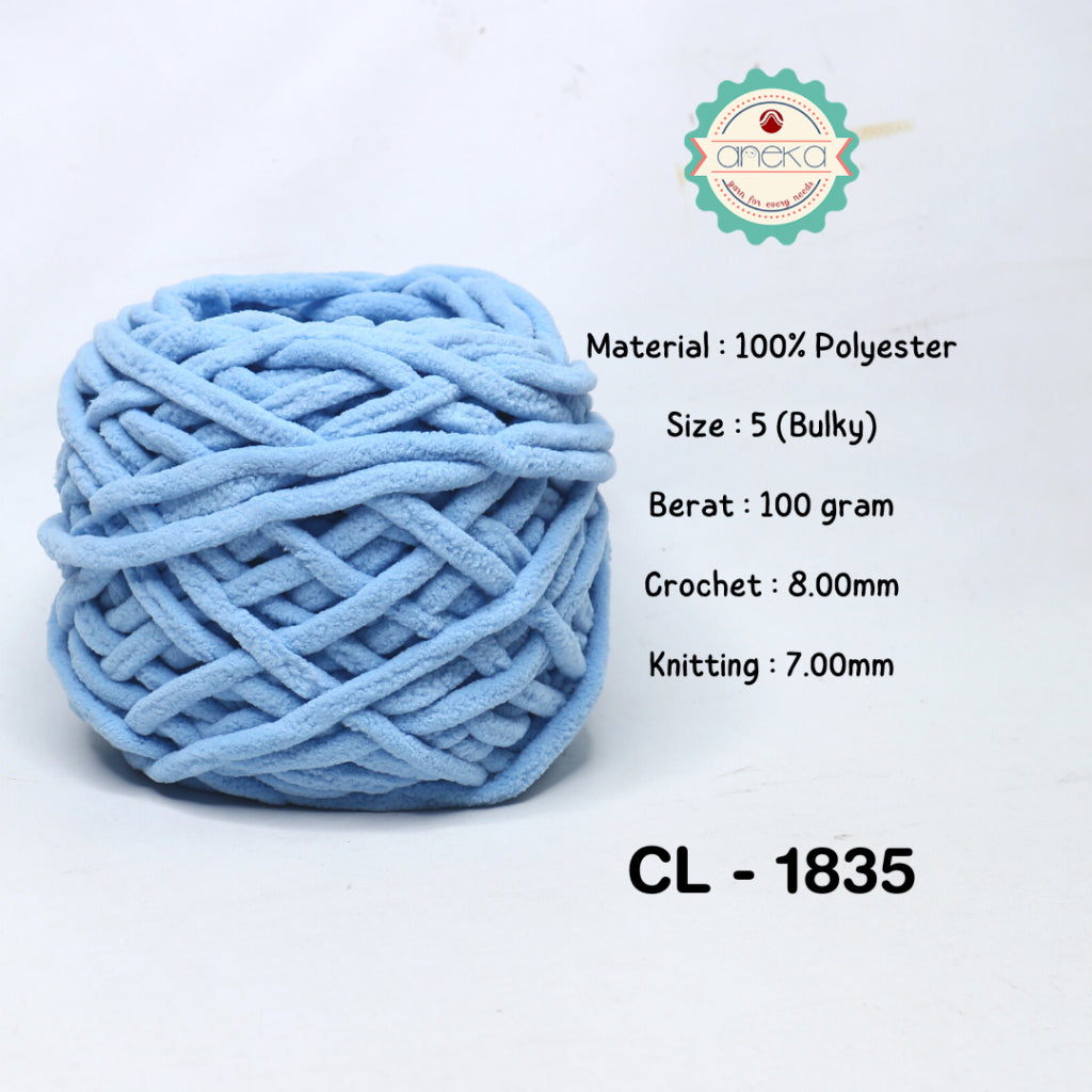 KATALOG - Benang Rajut Chenille Midi Amalia Yarn PART 1
