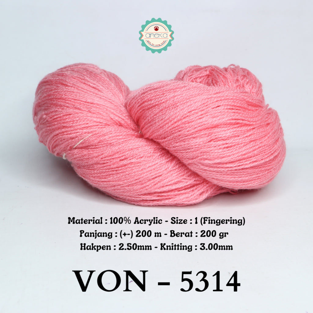 KATALOG - Benang Rajut Wool / Wol / Siet Yarn 200 gram VONEL (BENTUK HANK, TIDAK DIGULUNG) PART 2