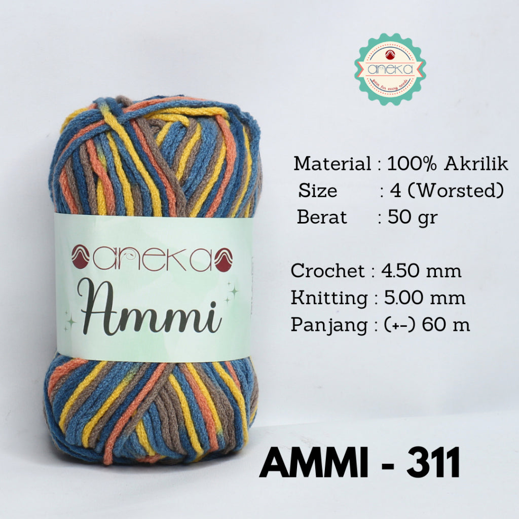 KATALOG - Benang Rajut Ammi Sembur / 100% Acrylic / 6 Ply Akrilik PART 2