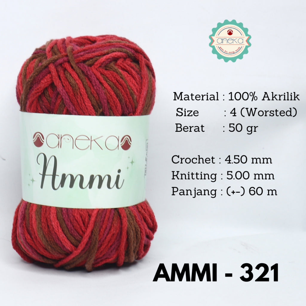 KATALOG - Benang Rajut Ammi Sembur / 100% Acrylic / 6 Ply Akrilik PART 2