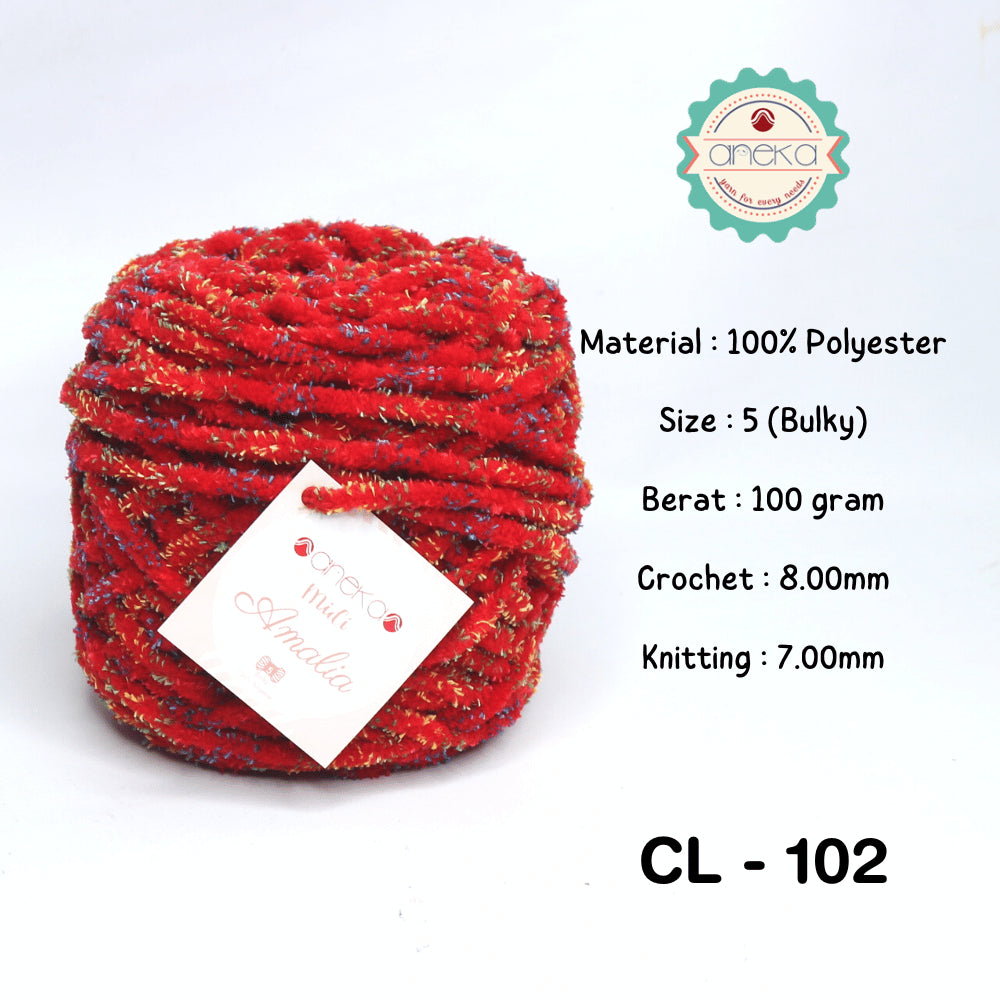 KATALOG - Benang Rajut Chenille Midi Amalia Yarn PART 4