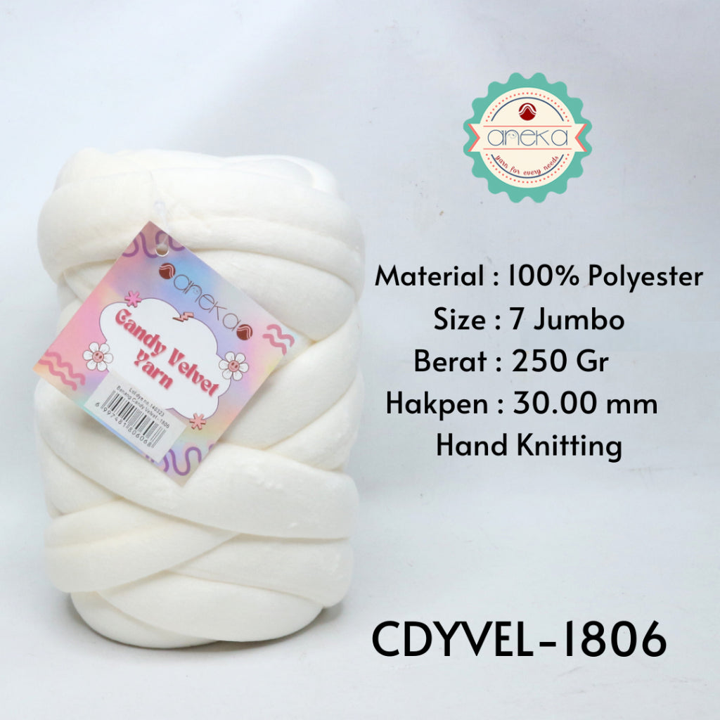 KATALOG - Benang Rajut Candy Velvet / Chunky Yarn / Bludru