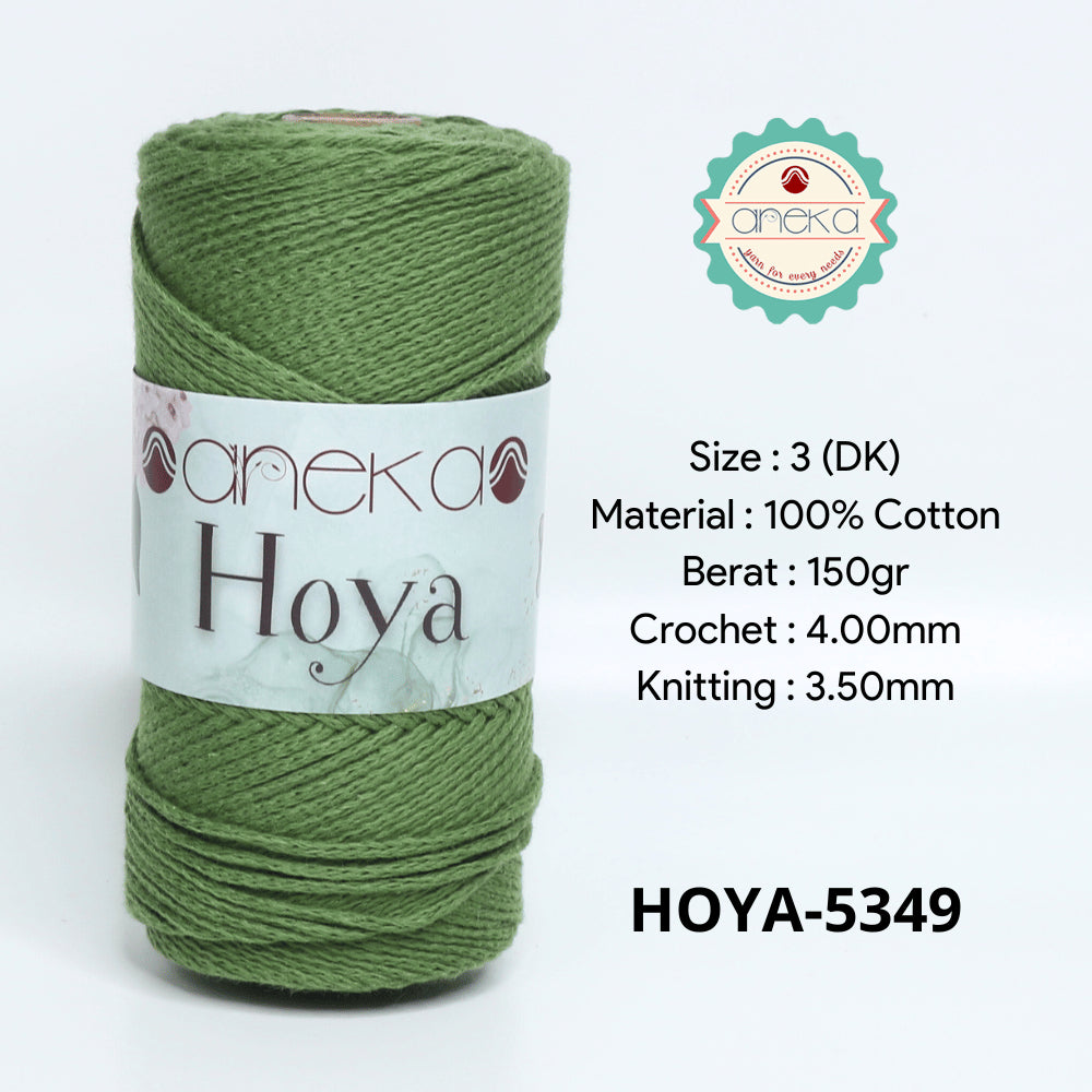 KATALOG - Benang Rajut Hoya / Cotton Rope Macrame Cord Crochet Yarn