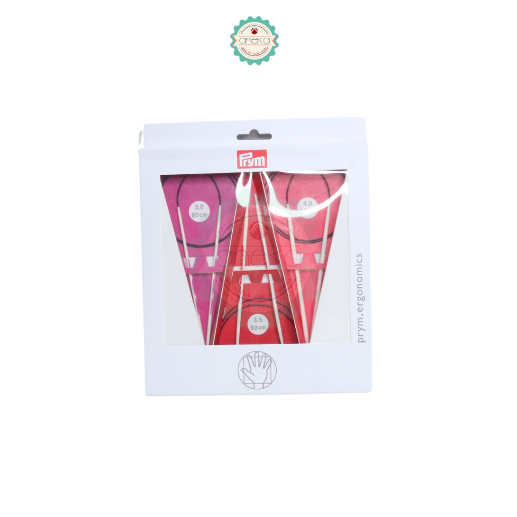 Prym - Circular Knitting Needles Set Ergonomics / Alat Jarum Rajut