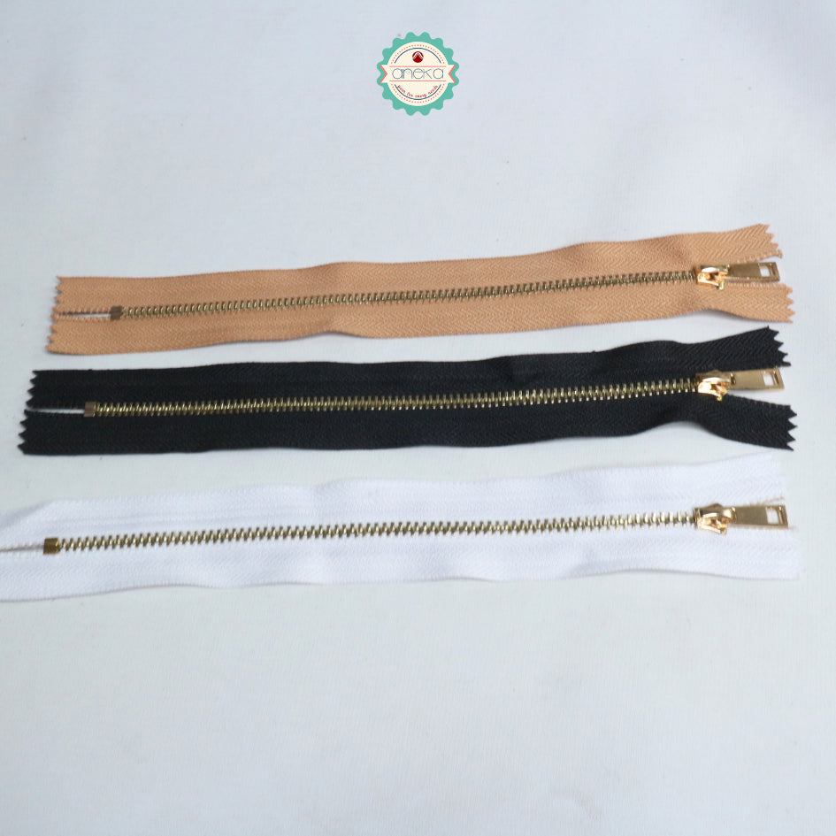 AnekaBenang - Ritsleting Besi / Stainless Zipper