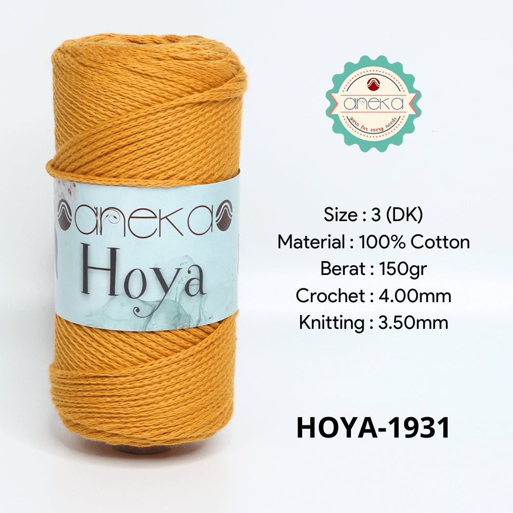 KATALOG - Benang Rajut Hoya / Cotton Rope Macrame Cord Crochet Yarn