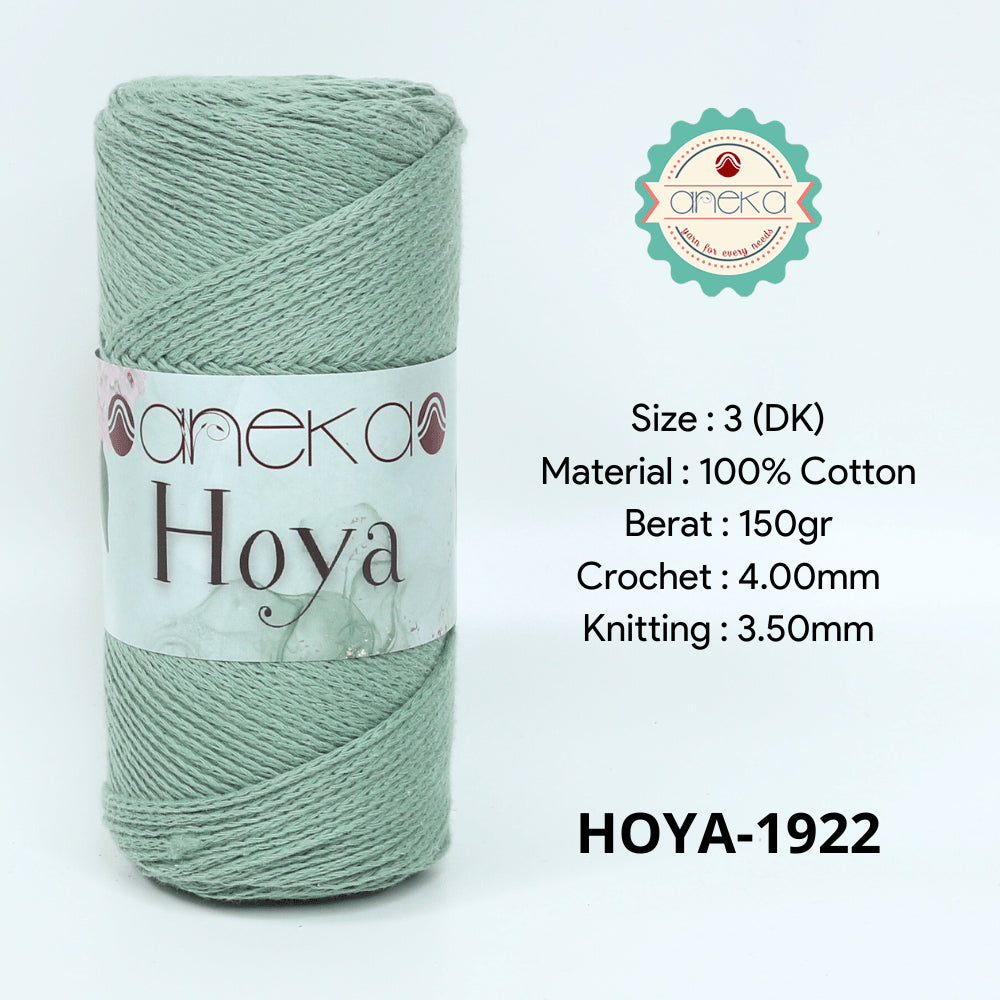 KATALOG - Benang Rajut Hoya / Cotton Rope Macrame Cord Crochet Yarn