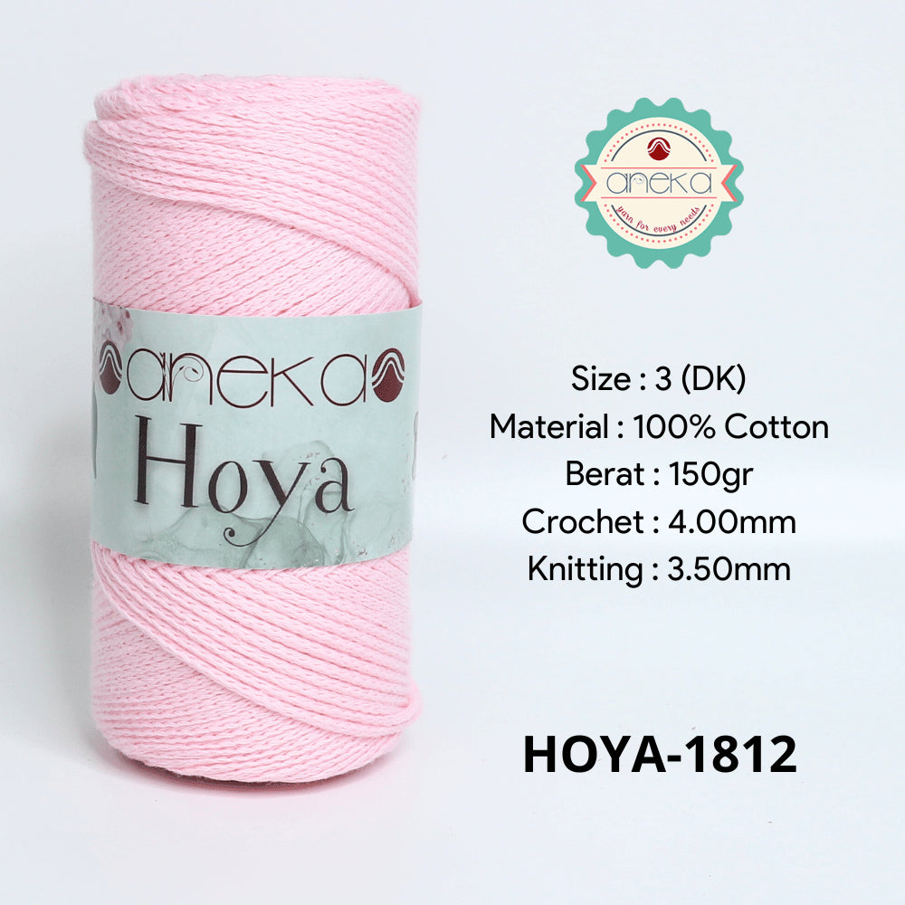 KATALOG - Benang Rajut Hoya / Cotton Rope Macrame Cord Crochet Yarn