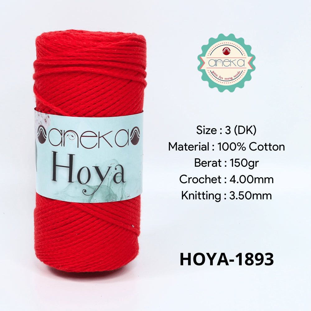 KATALOG - Benang Rajut Hoya / Cotton Rope Macrame Cord Crochet Yarn