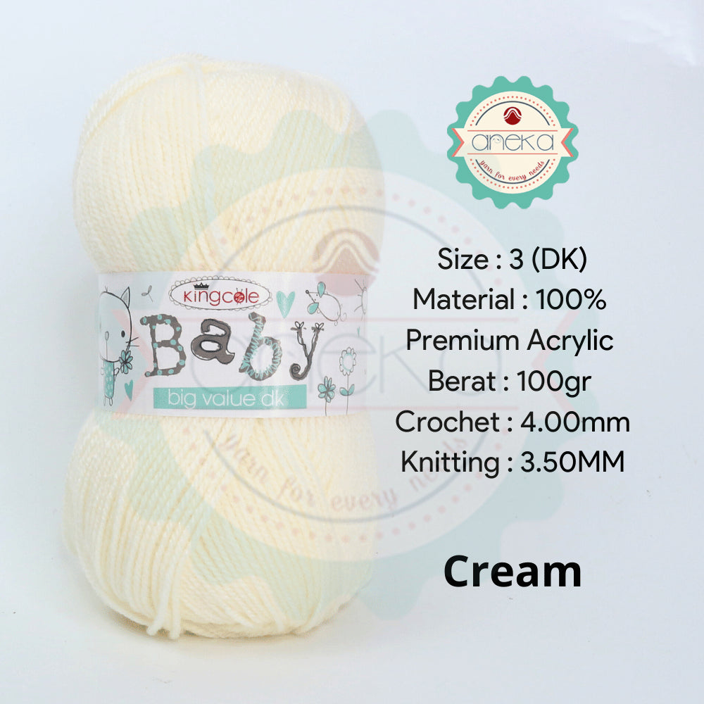 KATALOG - Benang Rajut Import King Cole Baby Big Value DK