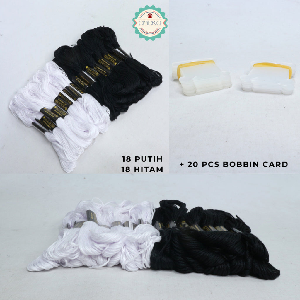 KATALOG - Paket Benang Sulam / Menyulam ANK Premium
