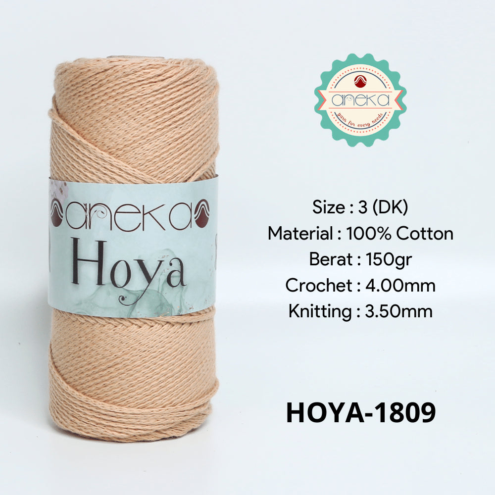 KATALOG - Benang Rajut Hoya / Cotton Rope Macrame Cord Crochet Yarn