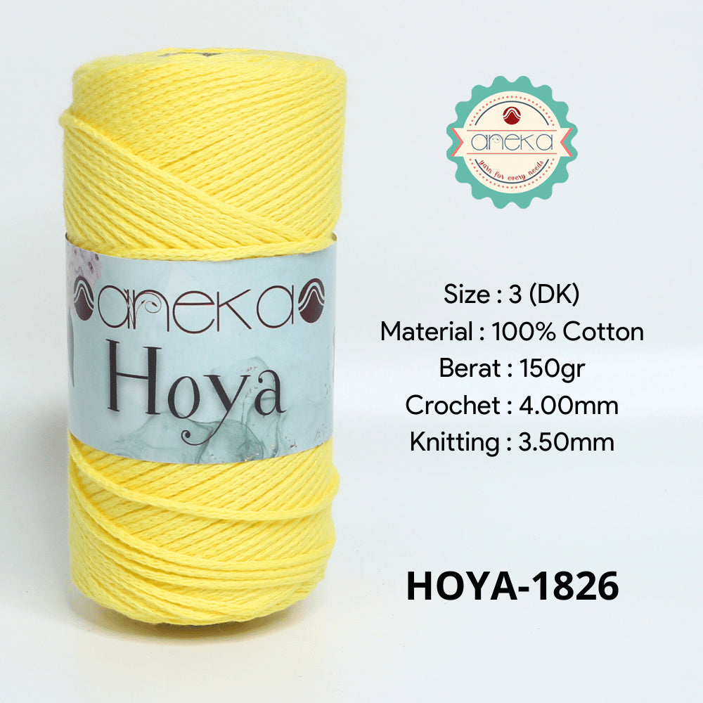 KATALOG - Benang Rajut Hoya / Cotton Rope Macrame Cord Crochet Yarn