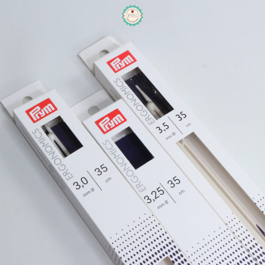 Prym - Single-Pointed Knitting Needles Ergonomics 35 CM