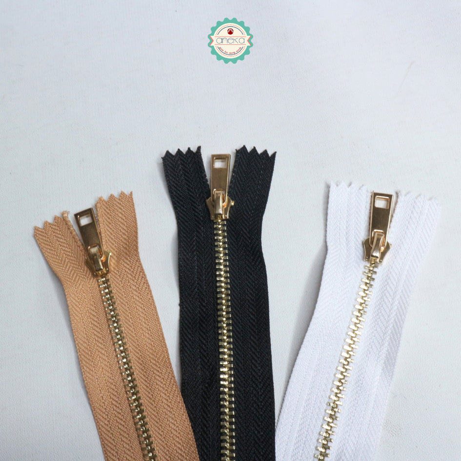 AnekaBenang - Ritsleting Besi / Stainless Zipper