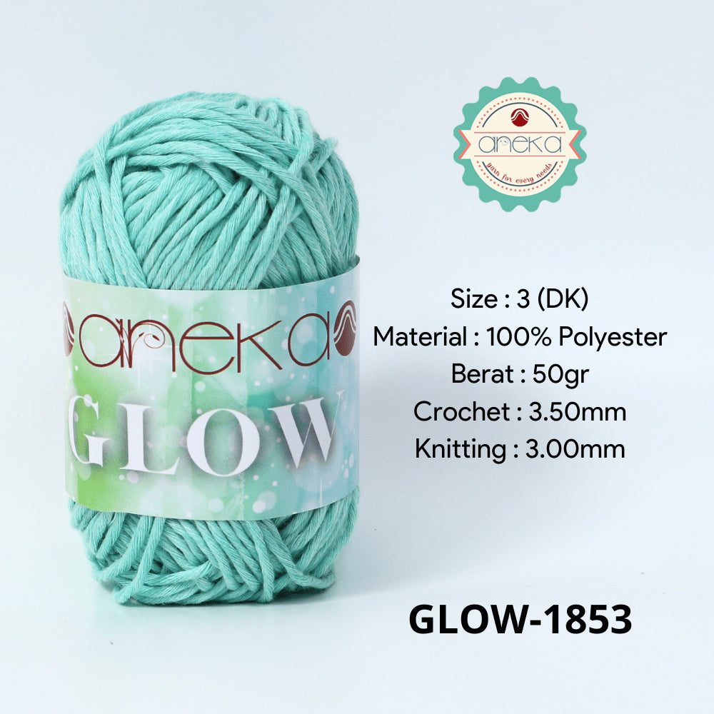 KATALOG - Benang Rajut Glow / Polyester Yarn / Glow In The Dark