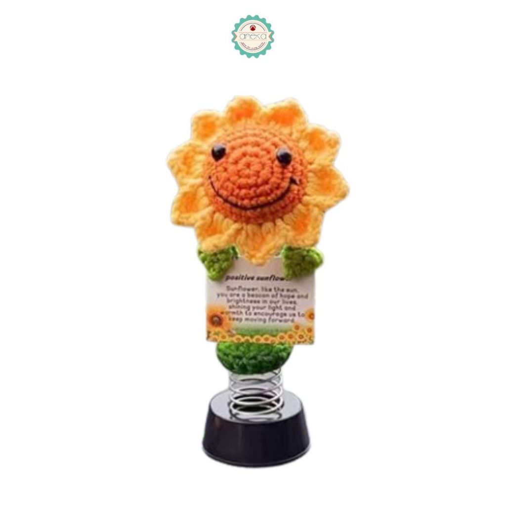 ANEKA - Base Aksesoris Dudukan Mobil Alas Boneka Goyang / Shaking Dashboard Accessories Decoration Head Spring Toy