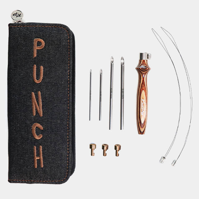 KnitPro - Punch Needle Set / Alat Menyulam / Sulam Bordir / Punch Needle Kayu / Embroidery Pen