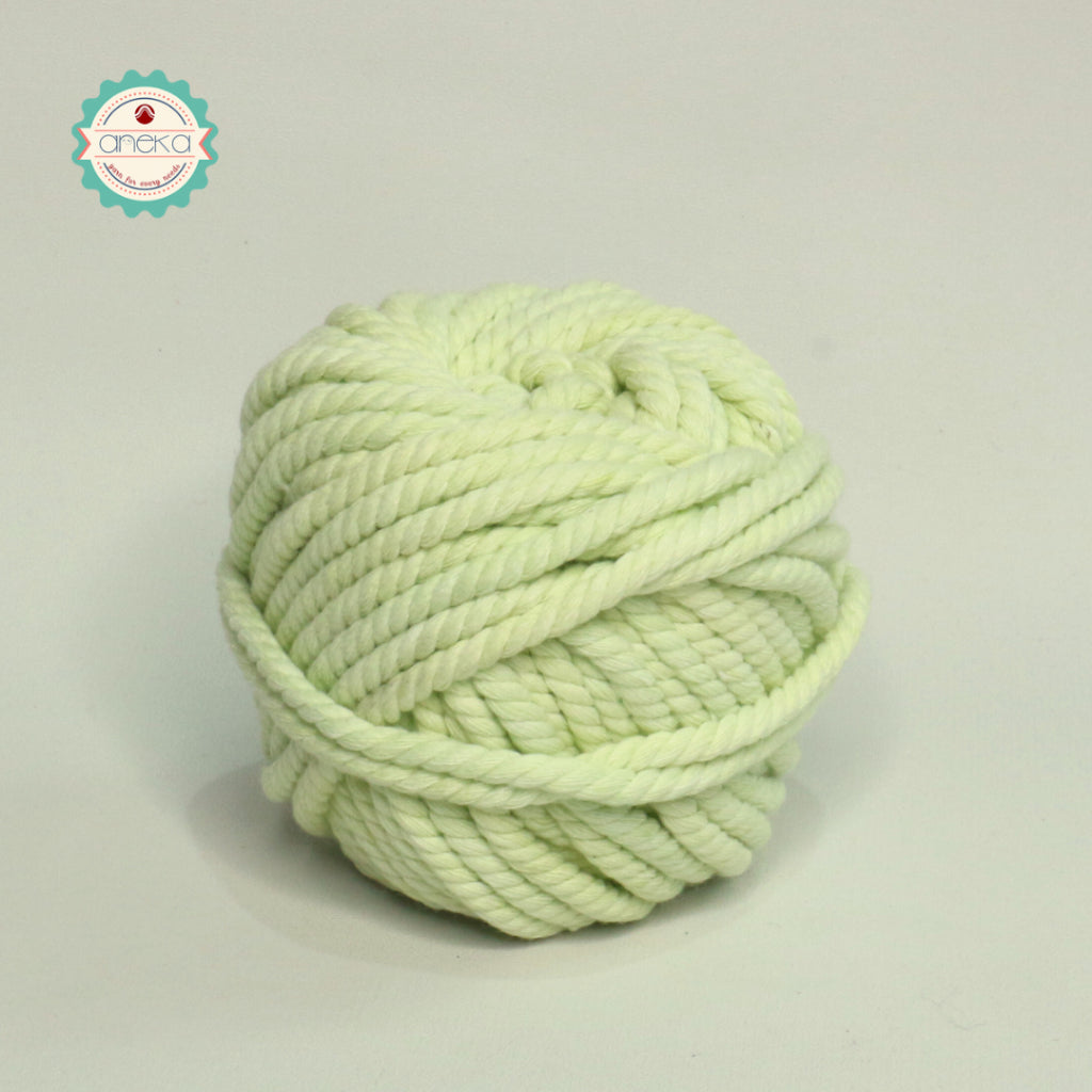 KATALOG - Benang Tali katun/tali macrame makrame warna 100 Gr - 4mm
