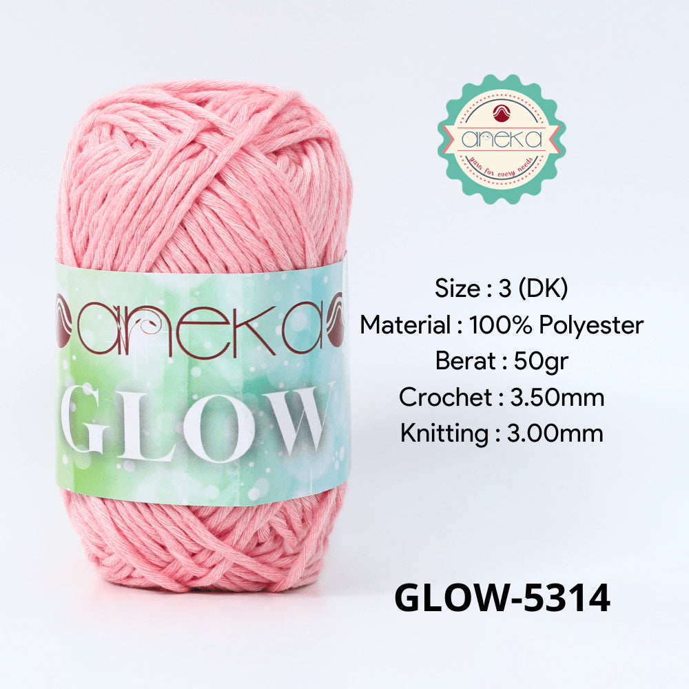 KATALOG - Benang Rajut Glow / Polyester Yarn / Glow In The Dark