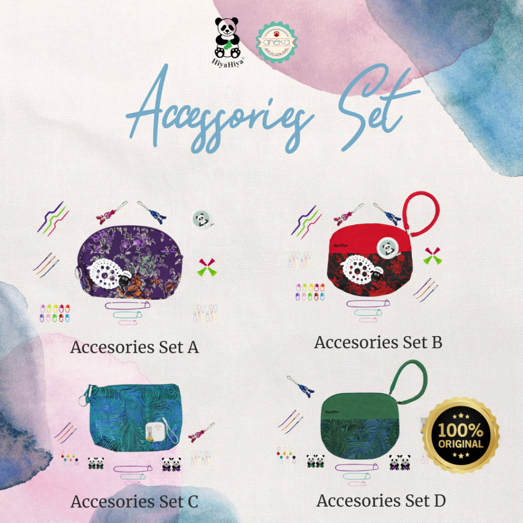 HIYAHIYA - Aksesoris Alat Rajut / Accesories Set