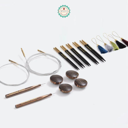 Lantern Moon - Interchangeable Needle Set 4" (10 CM) / Alat Rajut Jarum Knitting