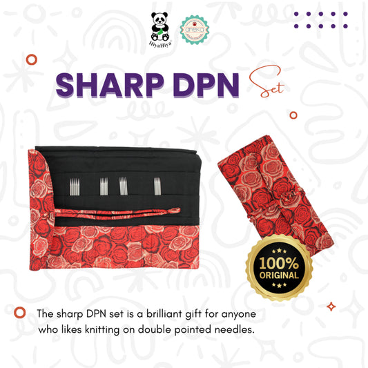 HiyaHiya - Alat Rajut Jarum Knitting Sharp DPN Set
