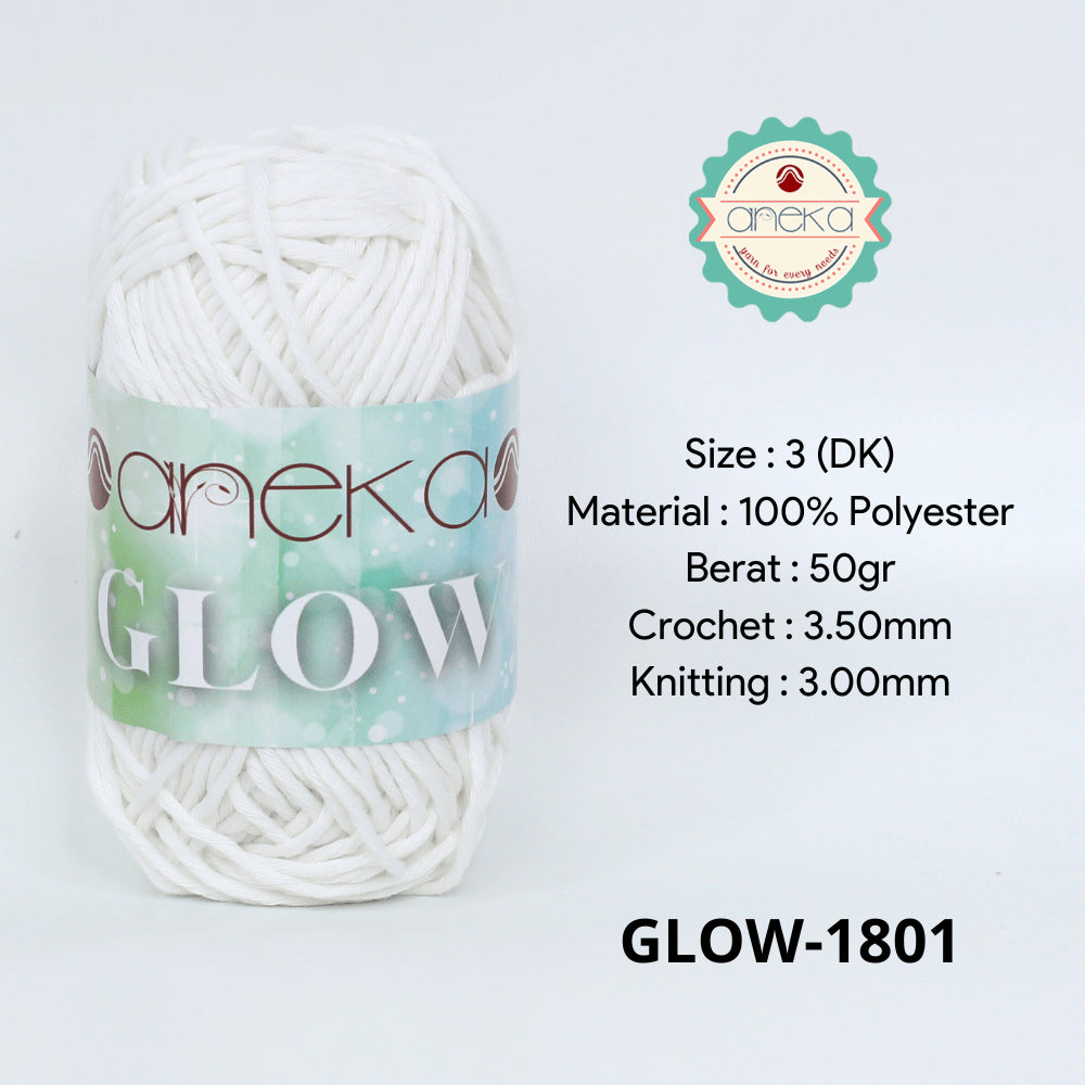 KATALOG - Benang Rajut Glow / Polyester Yarn / Glow In The Dark