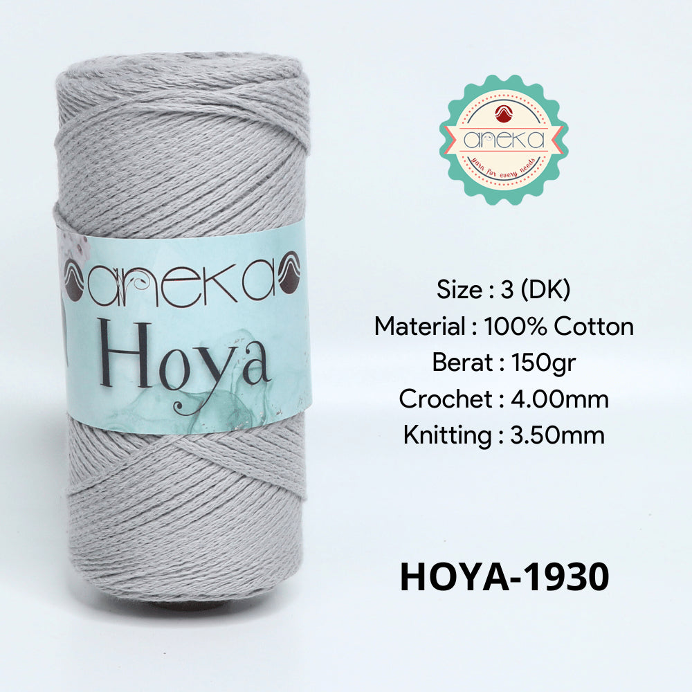 KATALOG - Benang Rajut Hoya / Cotton Rope Macrame Cord Crochet Yarn
