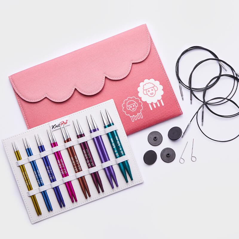 KNITPRO Zing - Alat / Jarum Rajut Interchangeable Needle Set ( Deluxe Set )