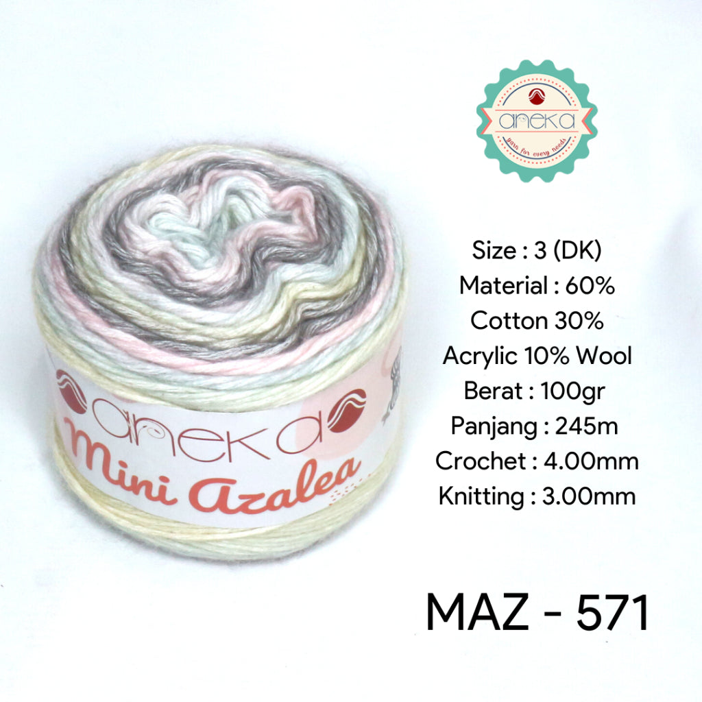 KATALOG - Benang Rajut Mini Azalea Yarn