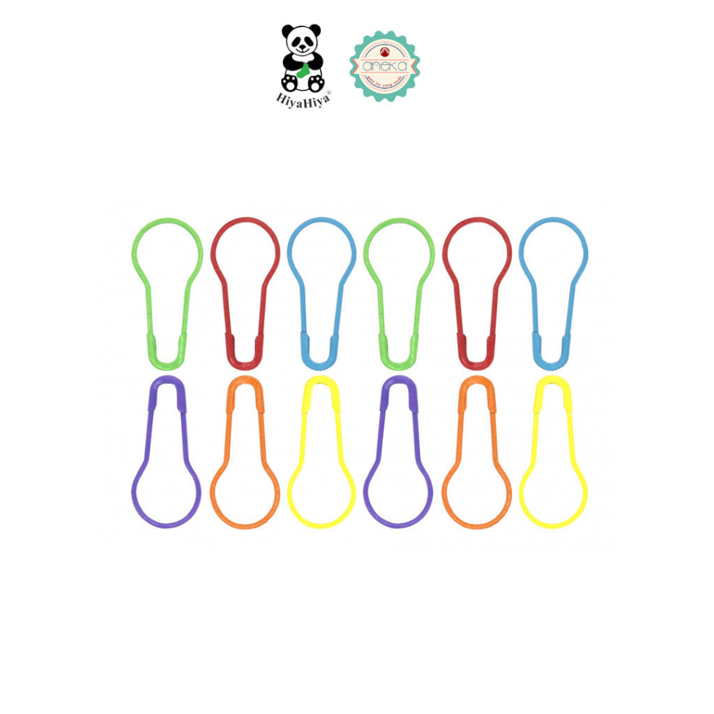 HIYAHIYA - Alat Rajut Knitter's Safety Pins / Penanda Rajut