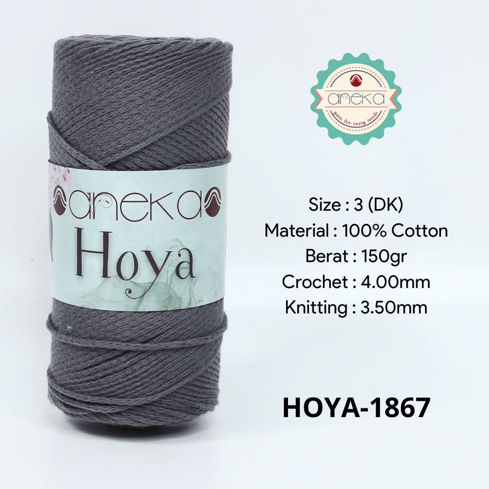 KATALOG - Benang Rajut Hoya / Cotton Rope Macrame Cord Crochet Yarn
