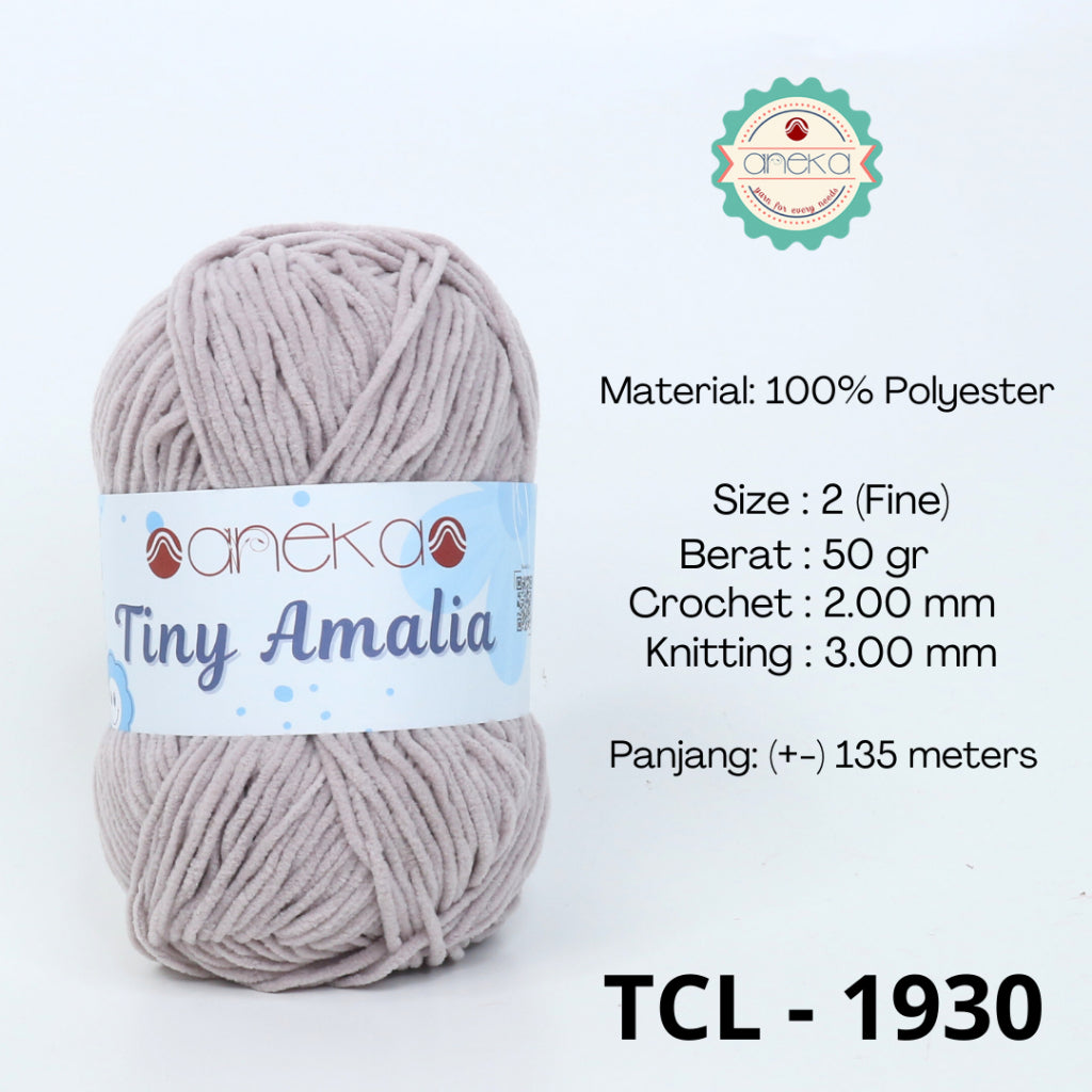 KATALOG - Benang Rajut Tiny Amalia / Chenille Yarn
