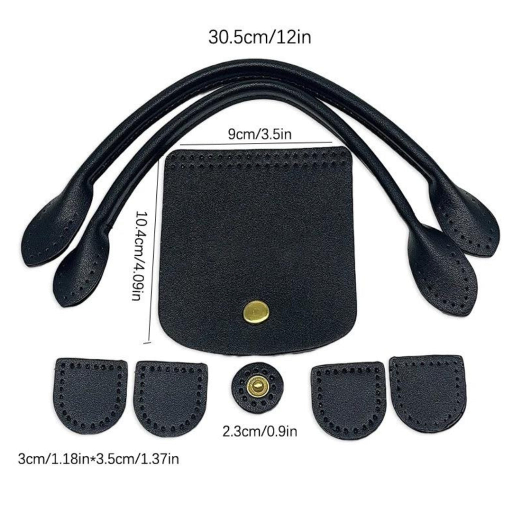 AnekaBenang - PU Leather Bag Set / DIY / Synthetic