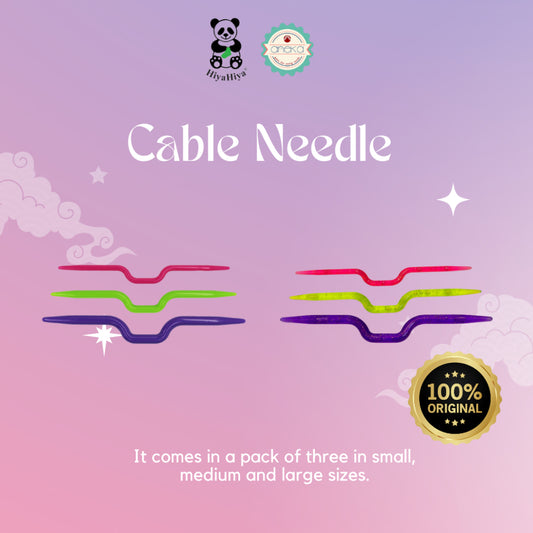 HiyaHiya - Alat Rajut Knitting Jarum / Cable Needle