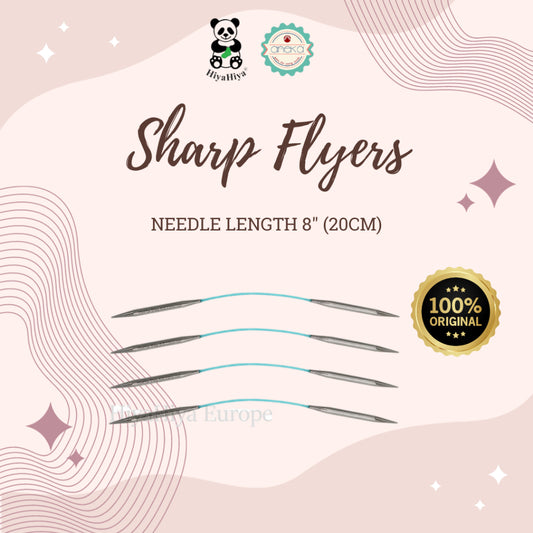 HiyaHiya - Alat Rajut Knitting Sharp Flyers