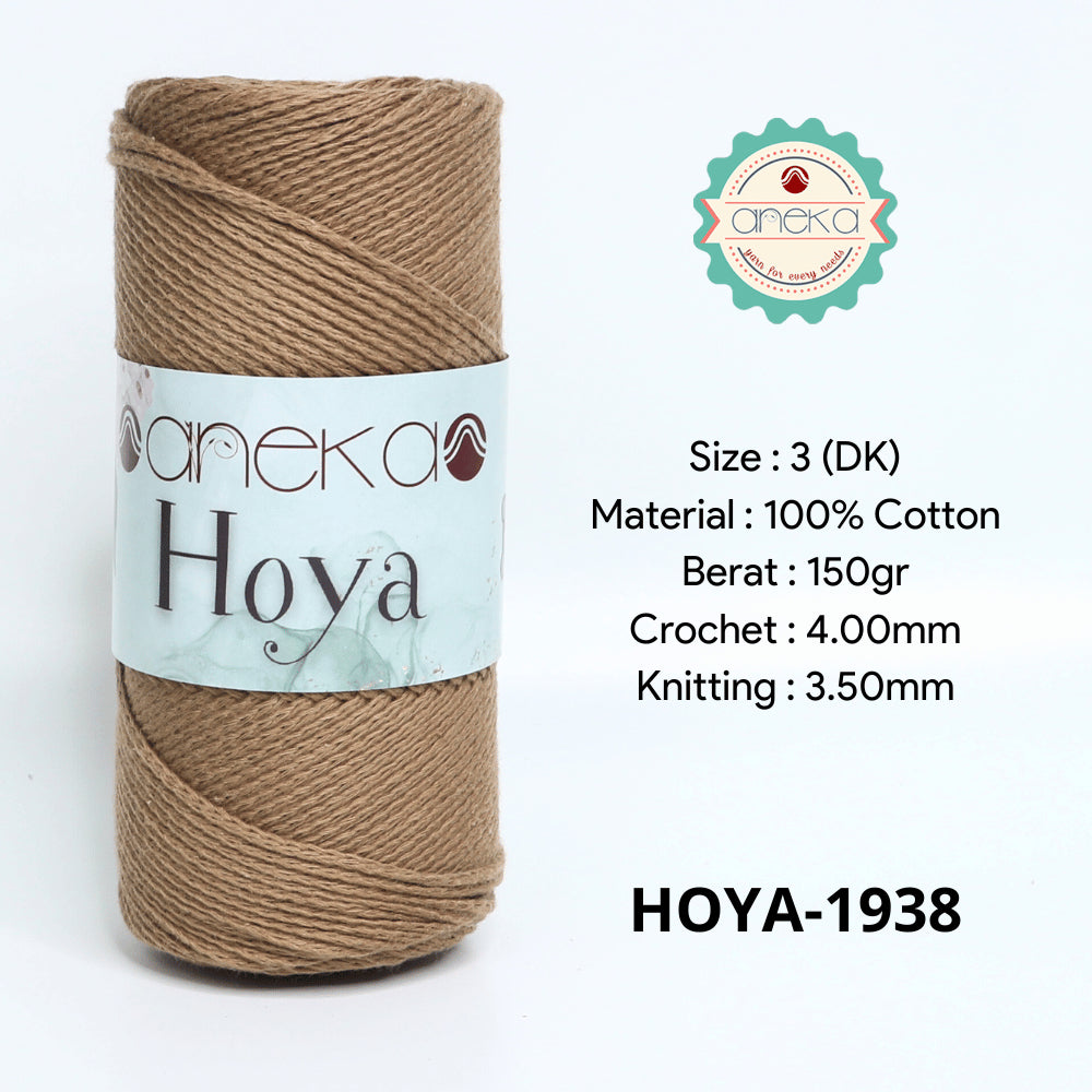 KATALOG - Benang Rajut Hoya / Cotton Rope Macrame Cord Crochet Yarn