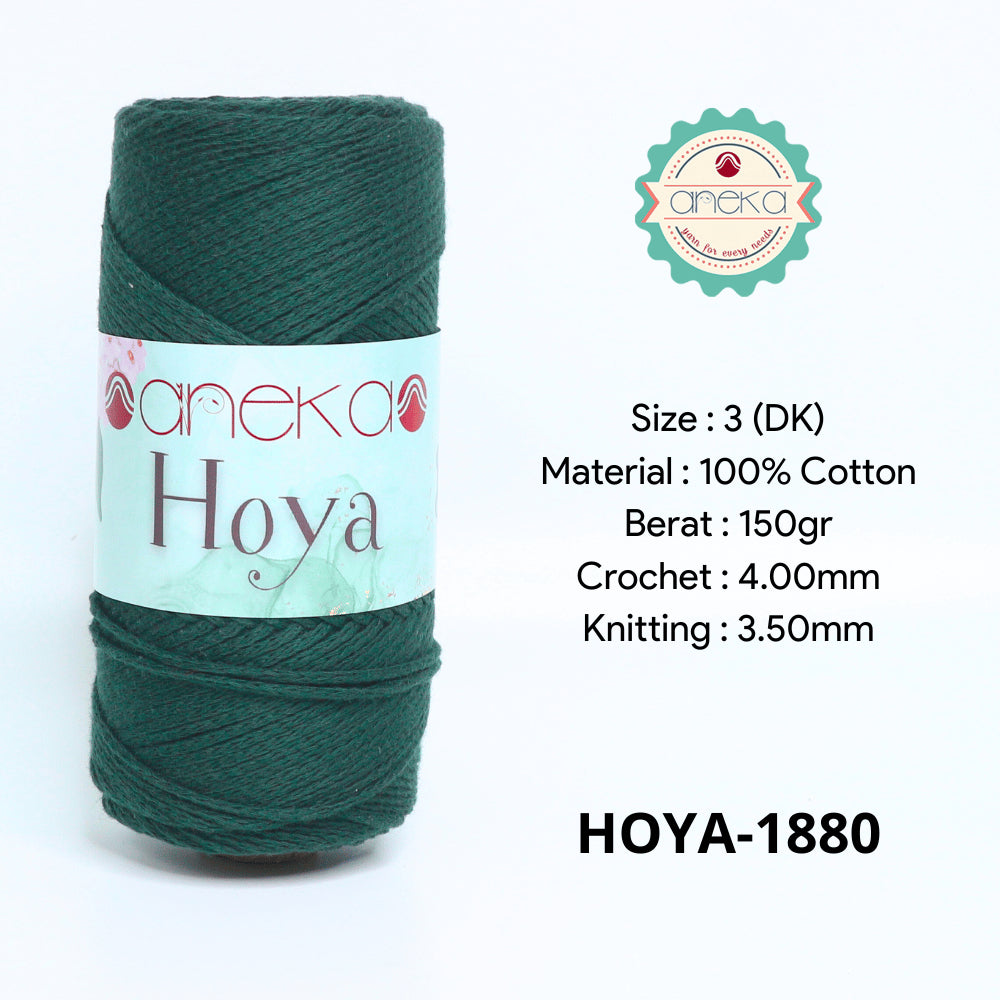 KATALOG - Benang Rajut Hoya / Cotton Rope Macrame Cord Crochet Yarn