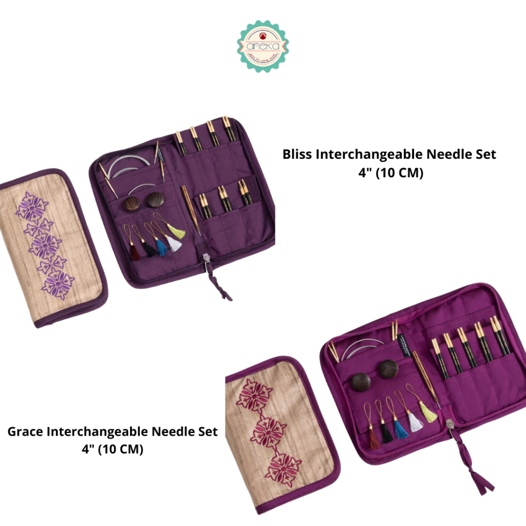 Lantern Moon - Interchangeable Needle Set 4" (10 CM) / Alat Rajut Jarum Knitting